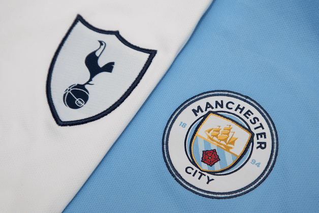 Tottenham vs Manchester City – Get A £50 Sign Up Bonus When You bet £10 With Betfred